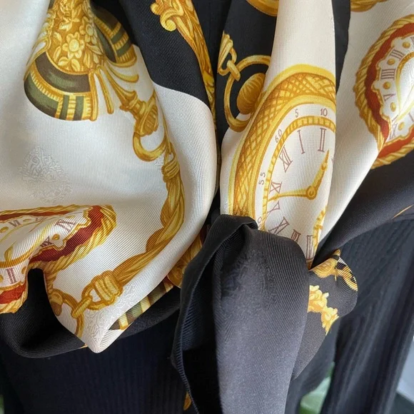 DAKS London Silk Scarf.